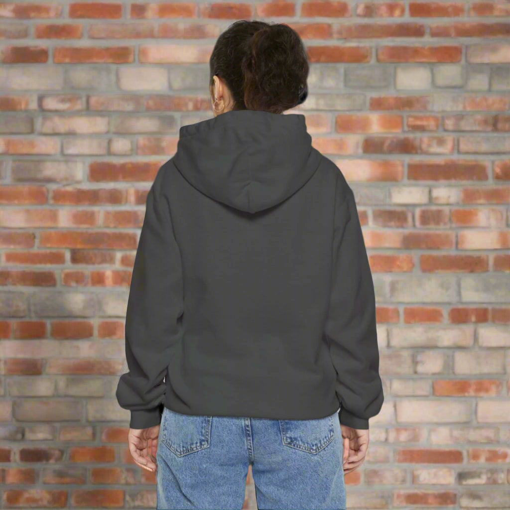 back of hoode frenchie_love_metalic_french_bulldog_premium_hoodie