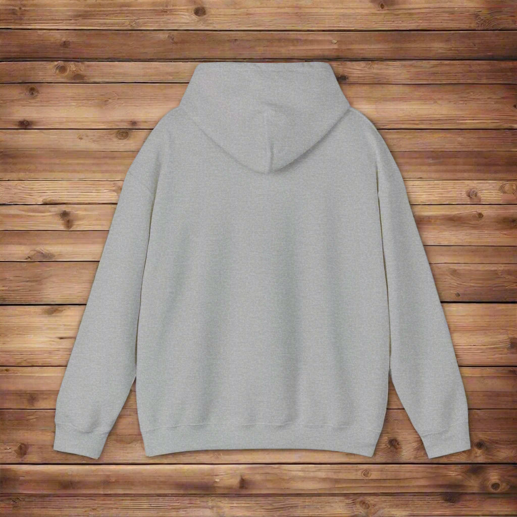 "Wanted" Hooded Sweatshirt - Sniff Waggle And Walk gray dog hoodie