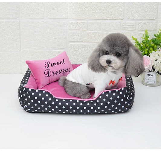 for small dogs Comfortable Pet bed. - Sniff Waggle And Walk