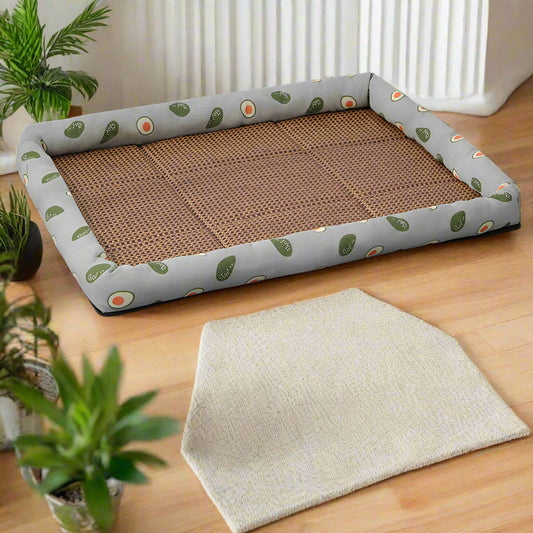 cooling Summer Cat Bed Lightweight and Breathable. - Sniff Waggle And Walk