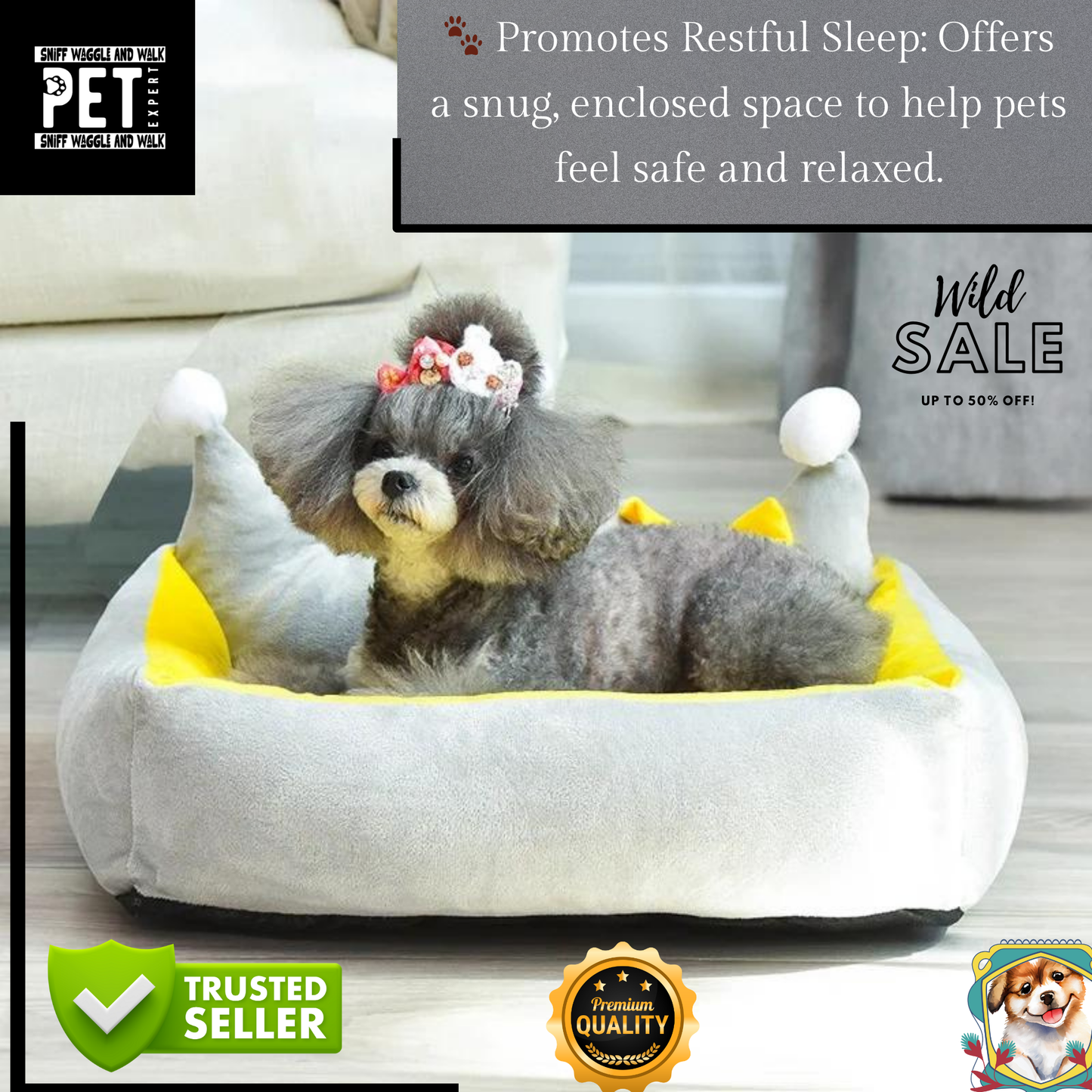 best dog bed crown comfy