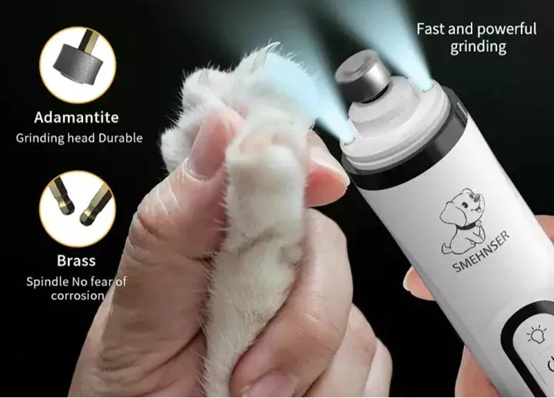 the best nail clippers dogs cats USB Electric Pet Nail Clippers. - Sniff Waggle And Walk