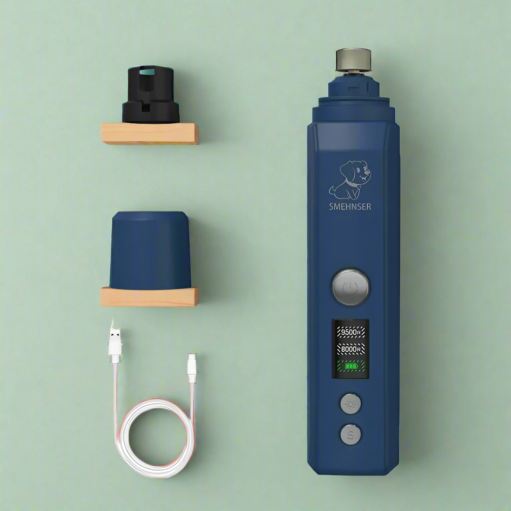 dog cat USB Electric Pet Nail Clippers. - Sniff Waggle And Walk