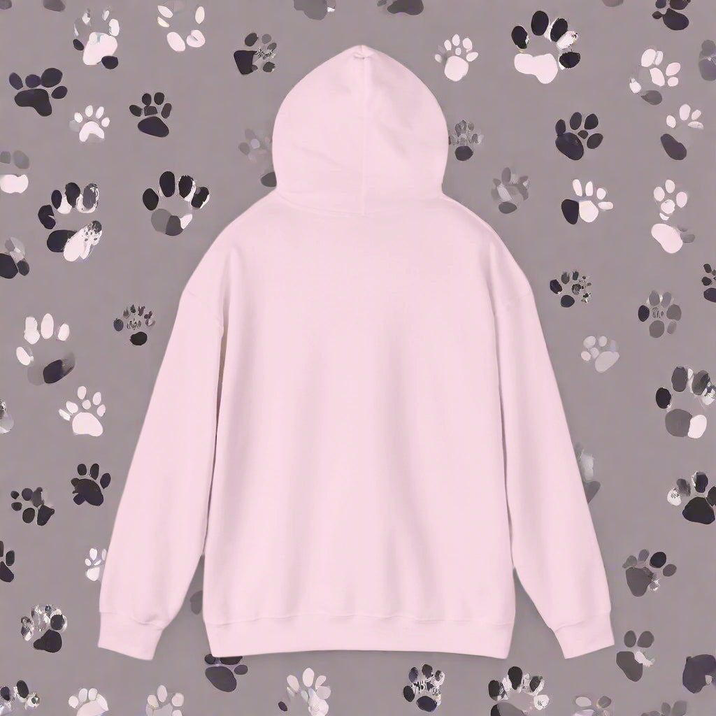 gift hoodie "Home is where the dog is." Hooded Sweatshirt - Sniff Waggle And Walk