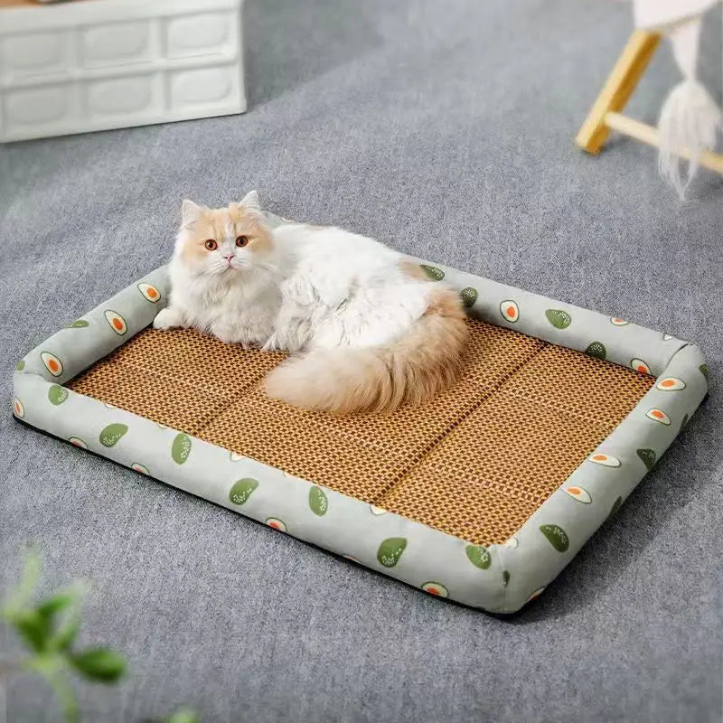 cooling Summer Cat Bed Lightweight and Breathable. - Sniff Waggle And Walk