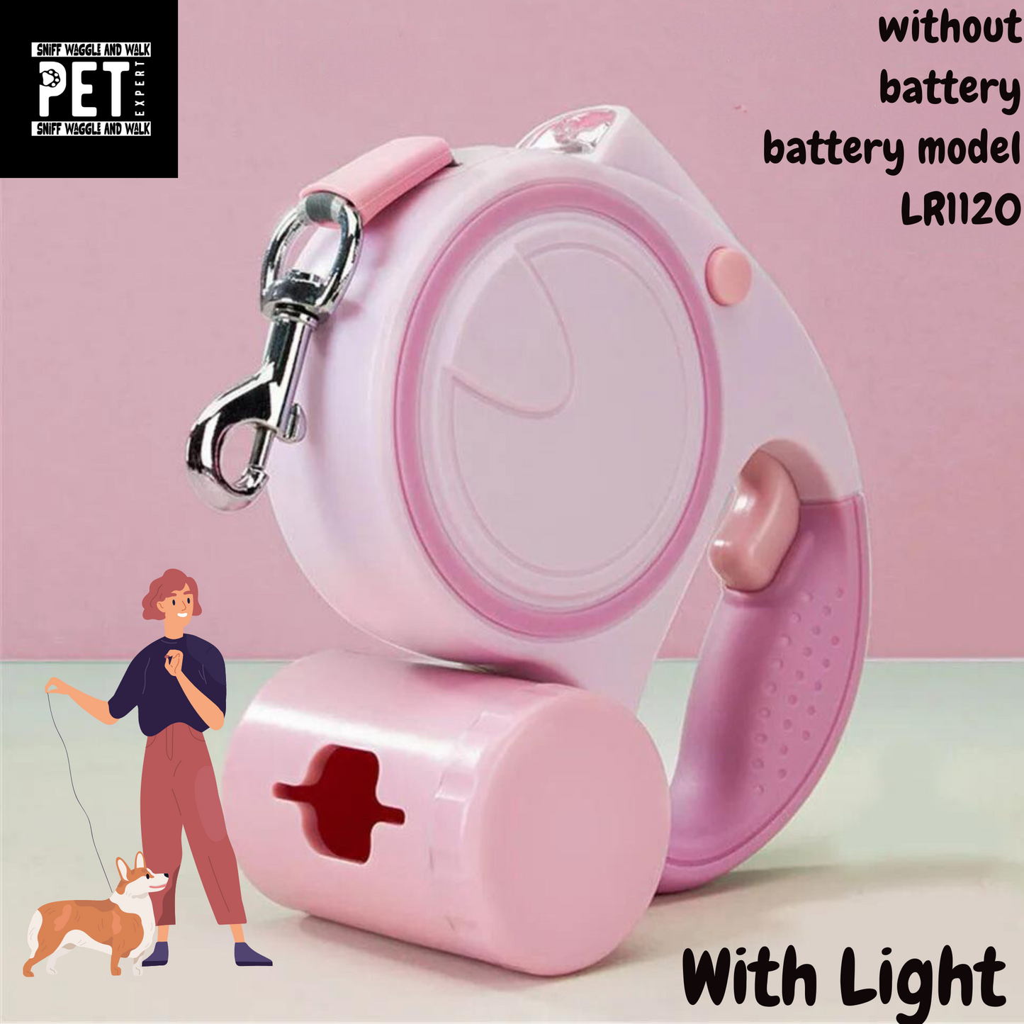 GlowTrail™ LED Dog Leash – Because Your Dog Deserves to Shine!