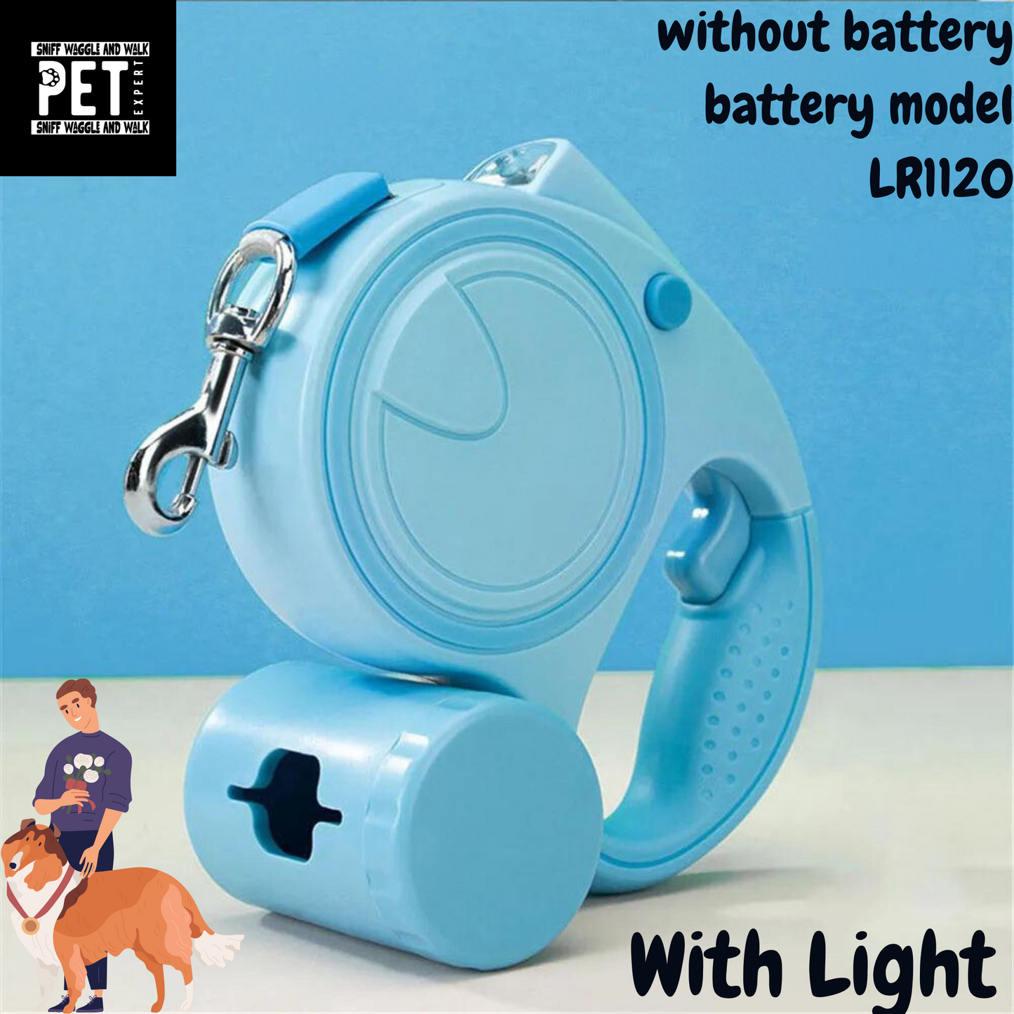 GlowTrail™ LED Dog Leash – Because Your Dog Deserves to Shine!