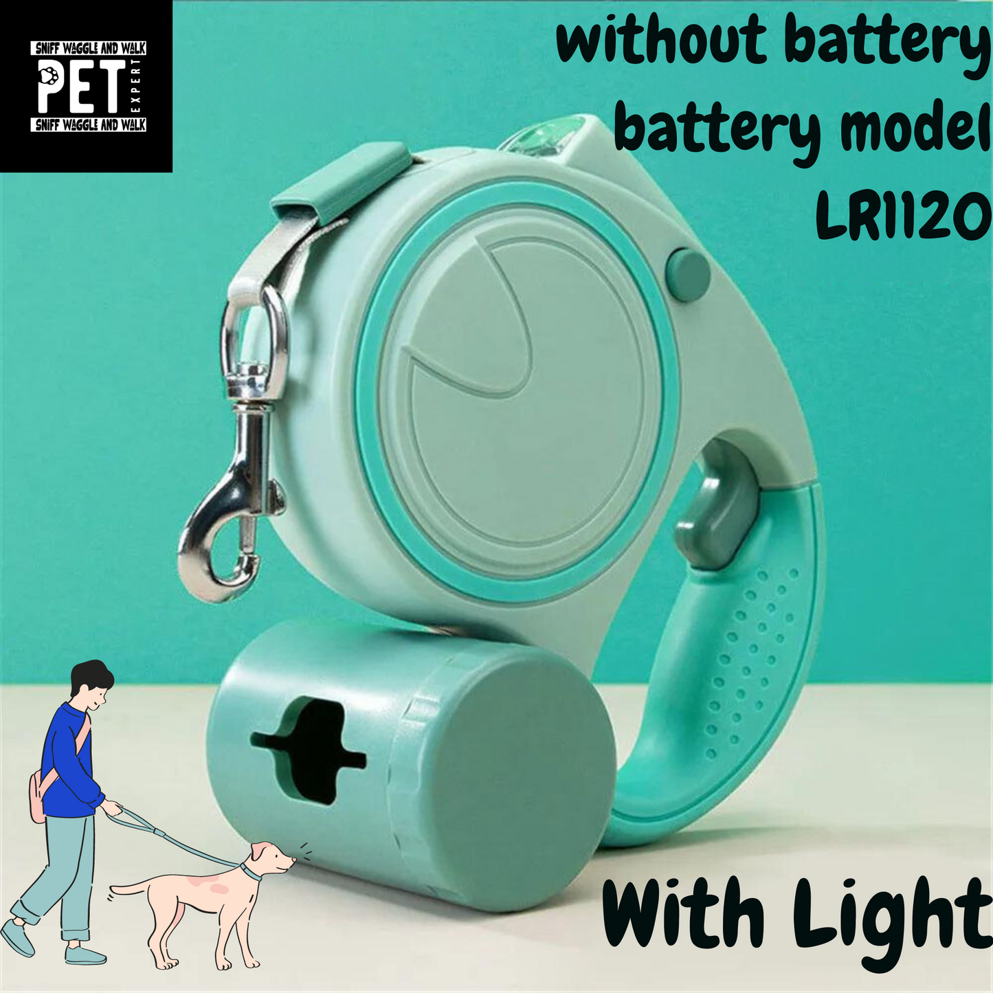 GlowTrail™ LED Dog Leash – Because Your Dog Deserves to Shine!