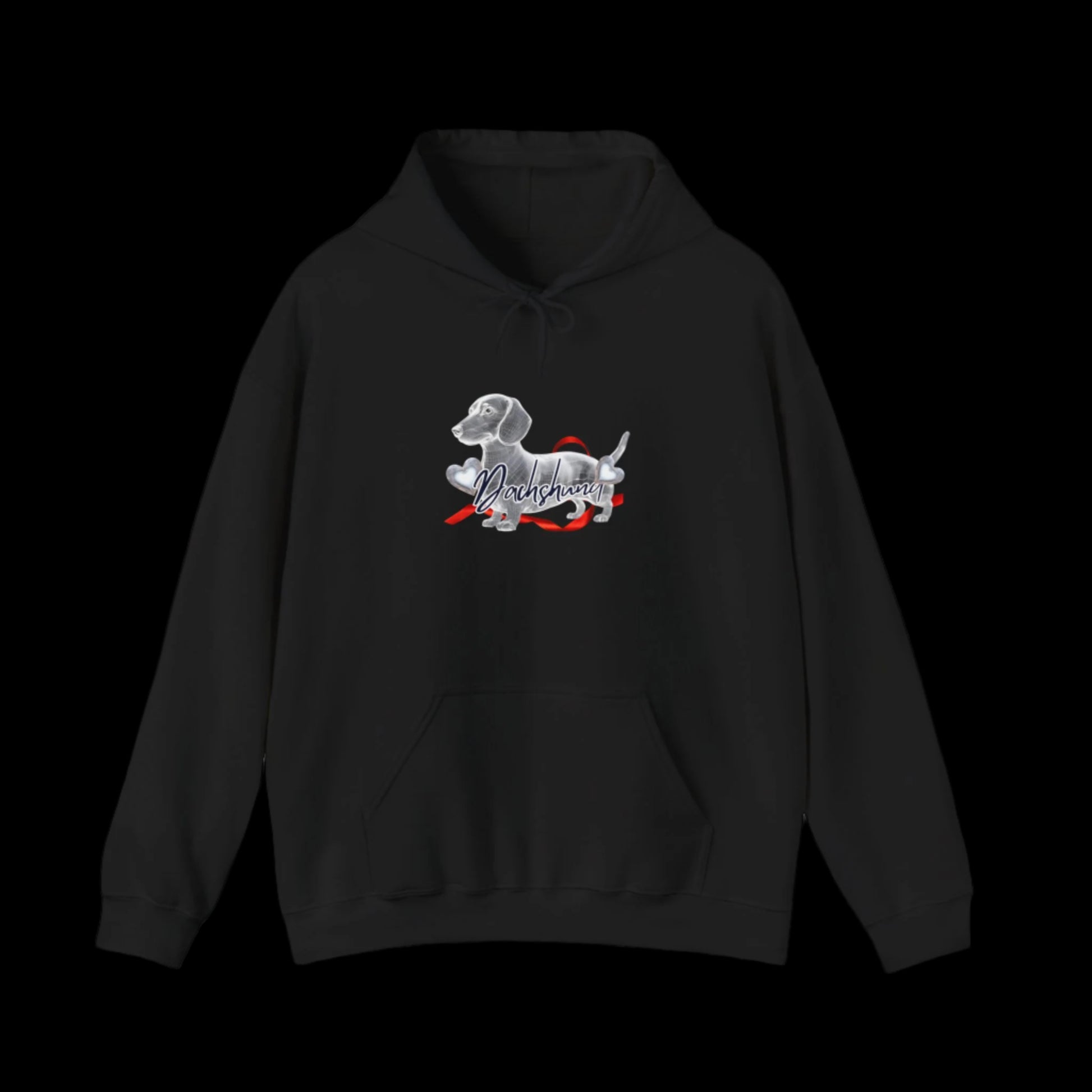 dachshund hoodie sausage dog clothes sweatshirts black