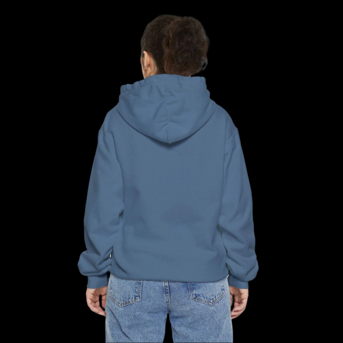 french bulldog hoodie back