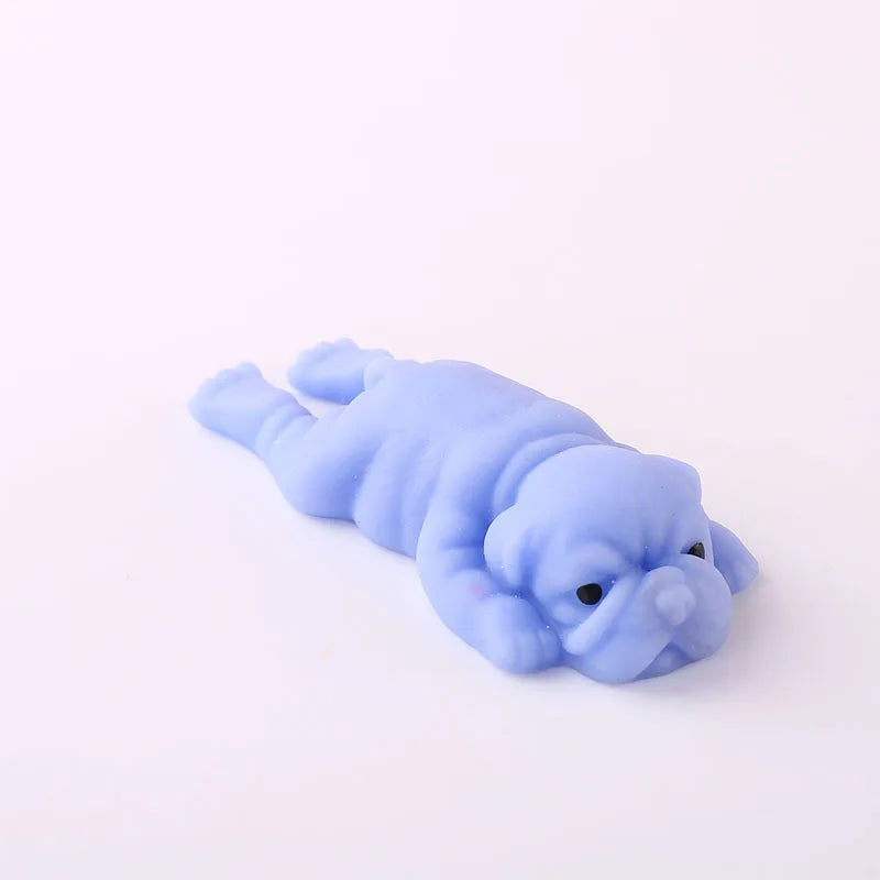blue Anime Dogs Fidget Toys. - Sniff Waggle And Walk