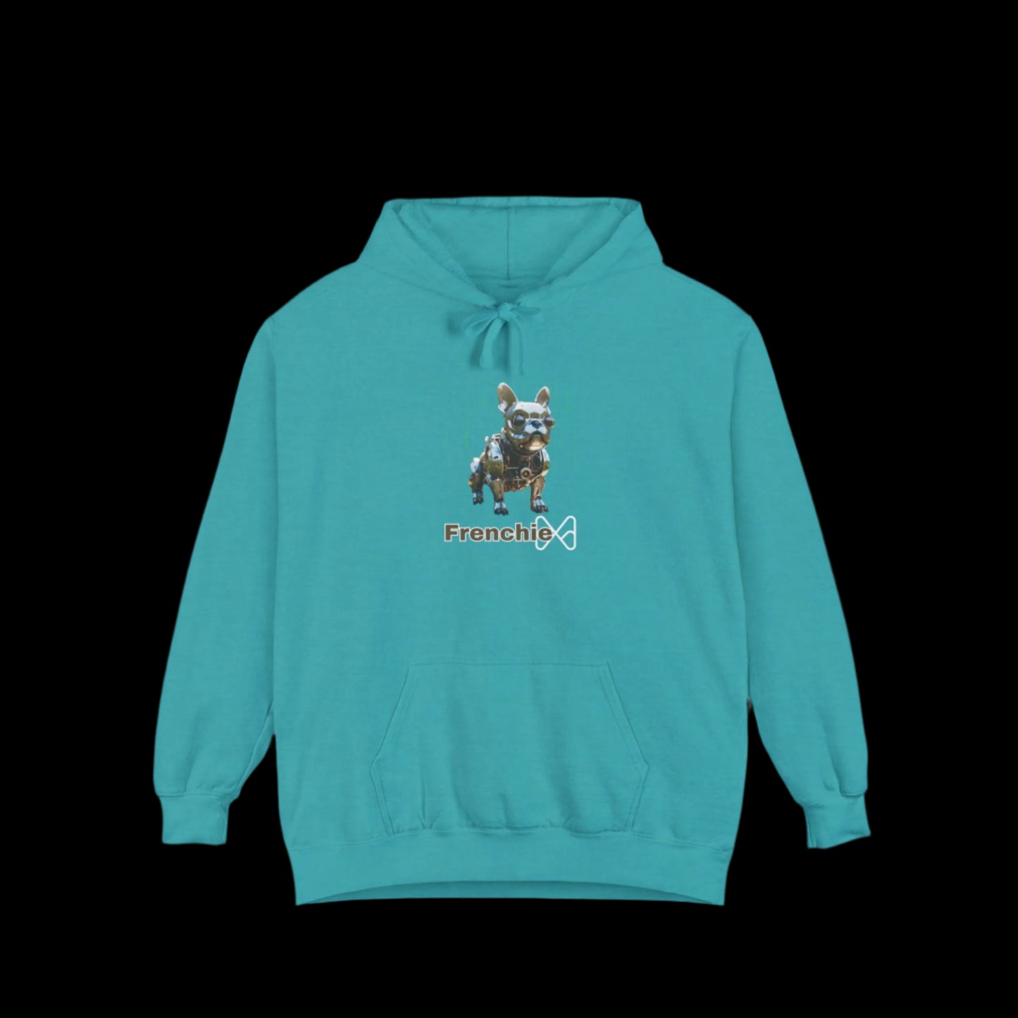 french bulldog frenchie dog hoodie sweatshirt blue