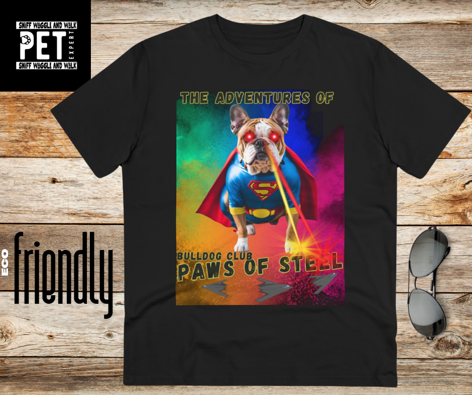 black bulldog owner tshirt