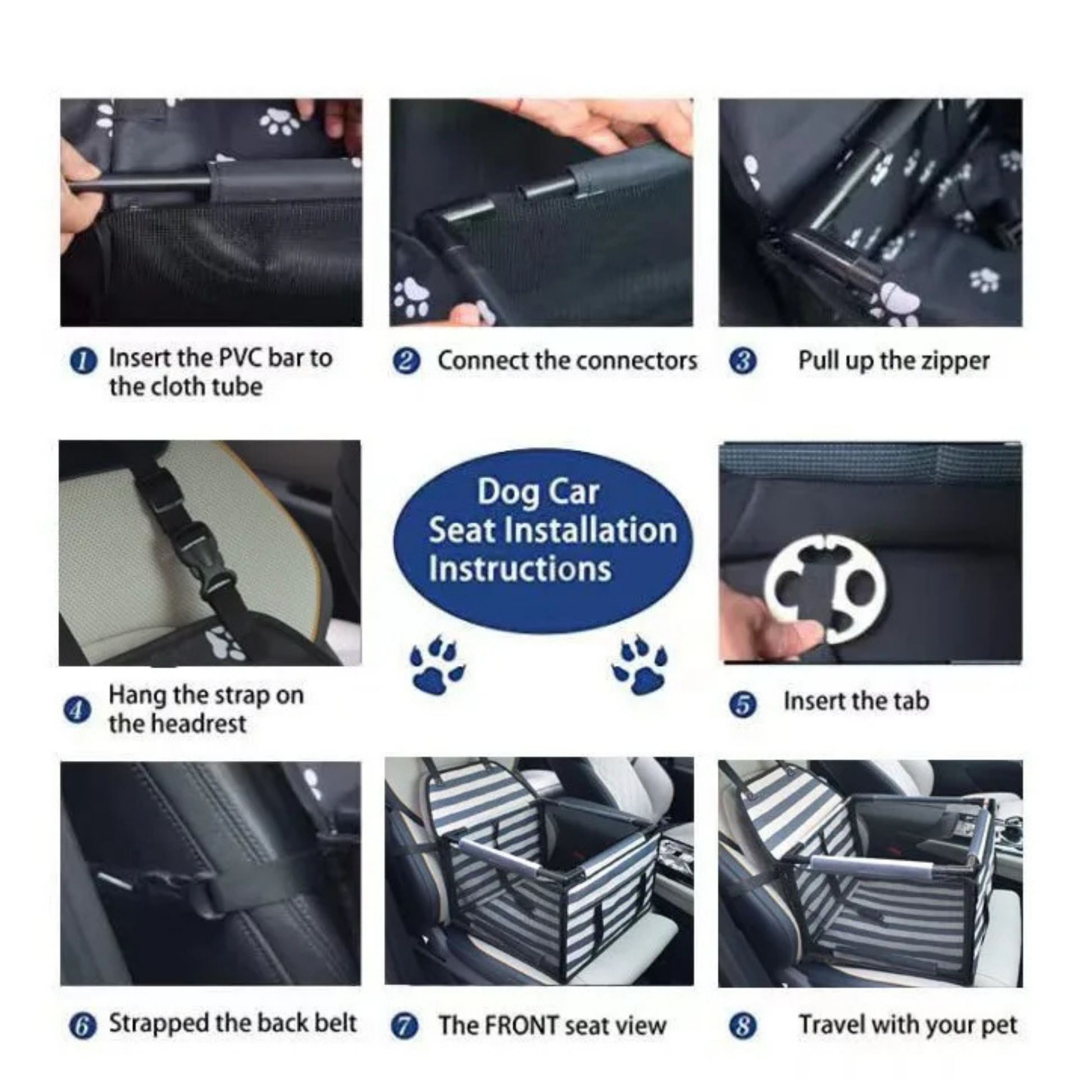 car seat easy care setup