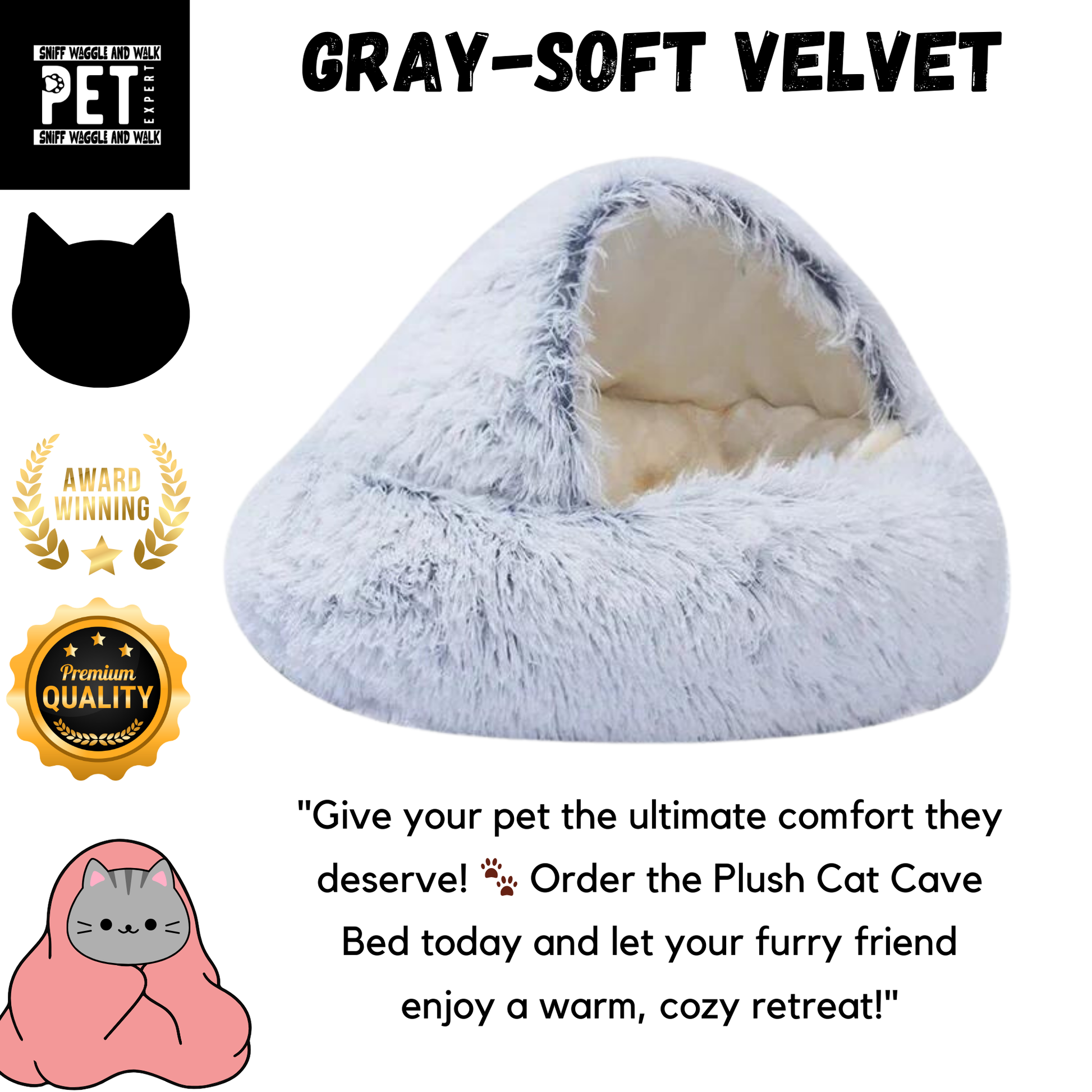 cat_cave_cat_bed_best_quality gray