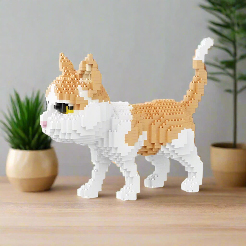 cat like lego Animal Building Blocks - Sniff Waggle And Walk