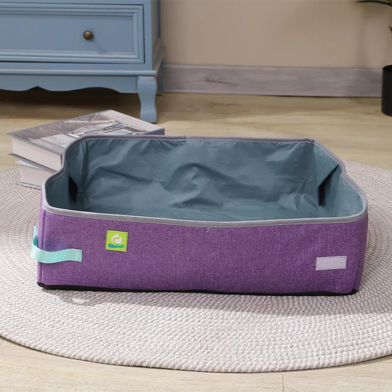 Portable cat litter box toilet. - Sniff Waggle And Walk