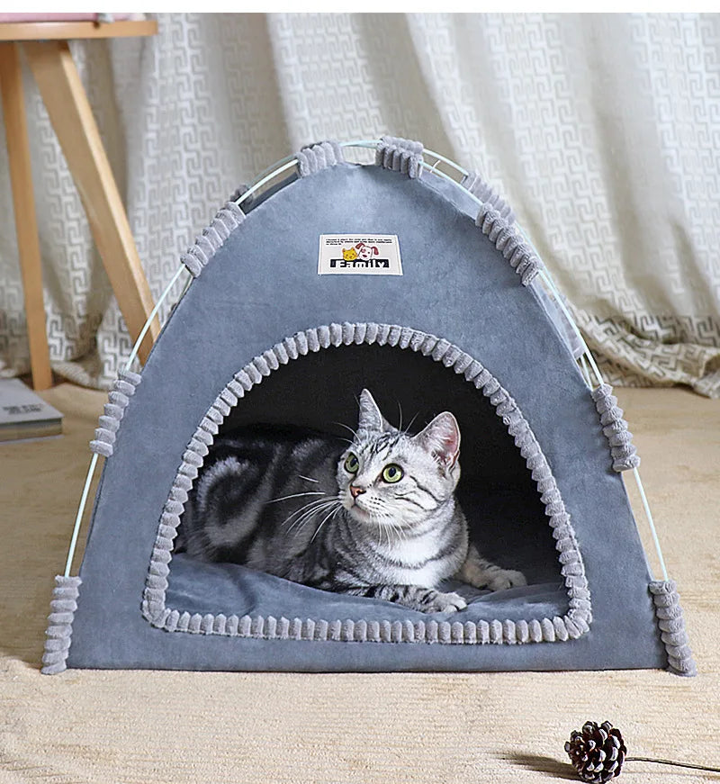 cat tent bed nest