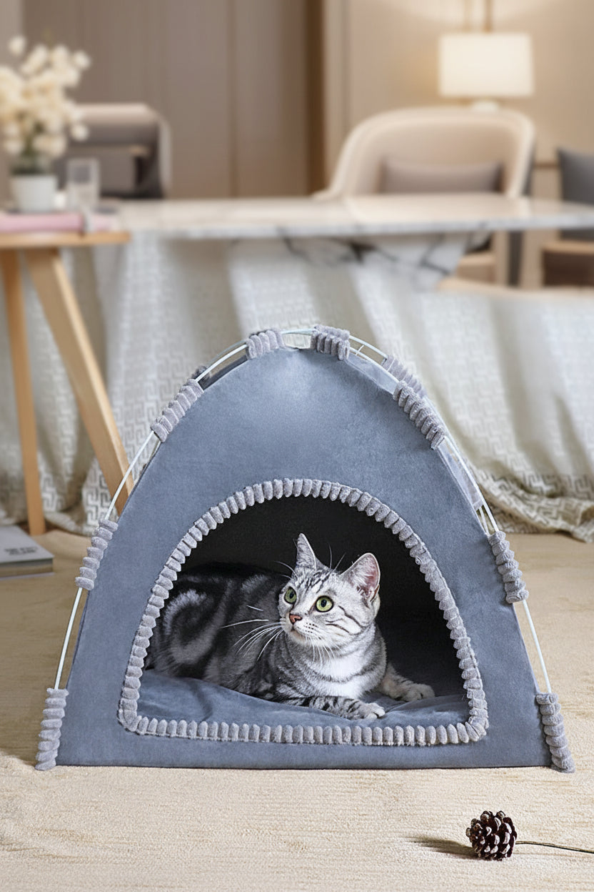 cat tent bed nest