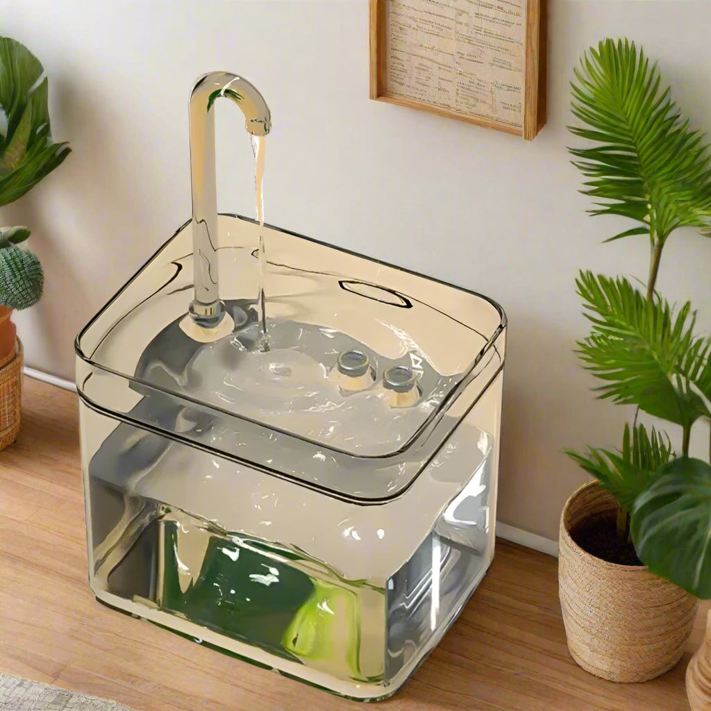cat Water Fountain. - Sniff Waggle And Walk