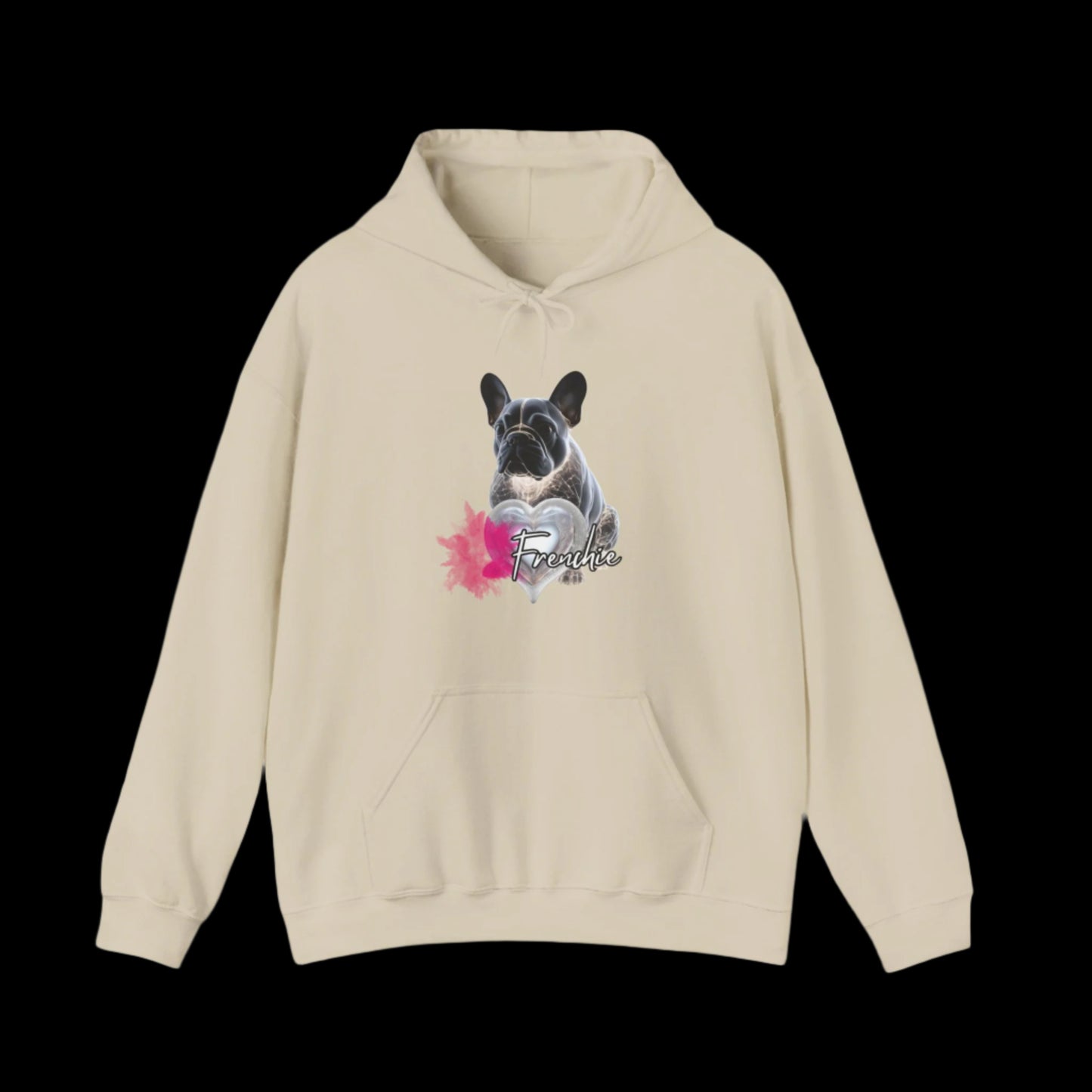 cream french bulldog frenchie clothes hoodie sweatshirts