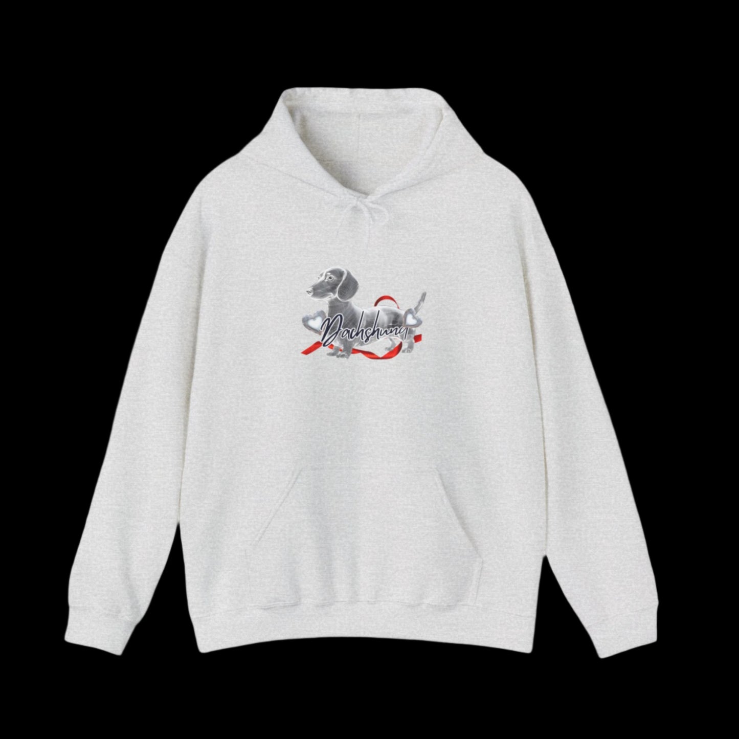 dachshund hoodie sausage dog clothes sweatshirts gray