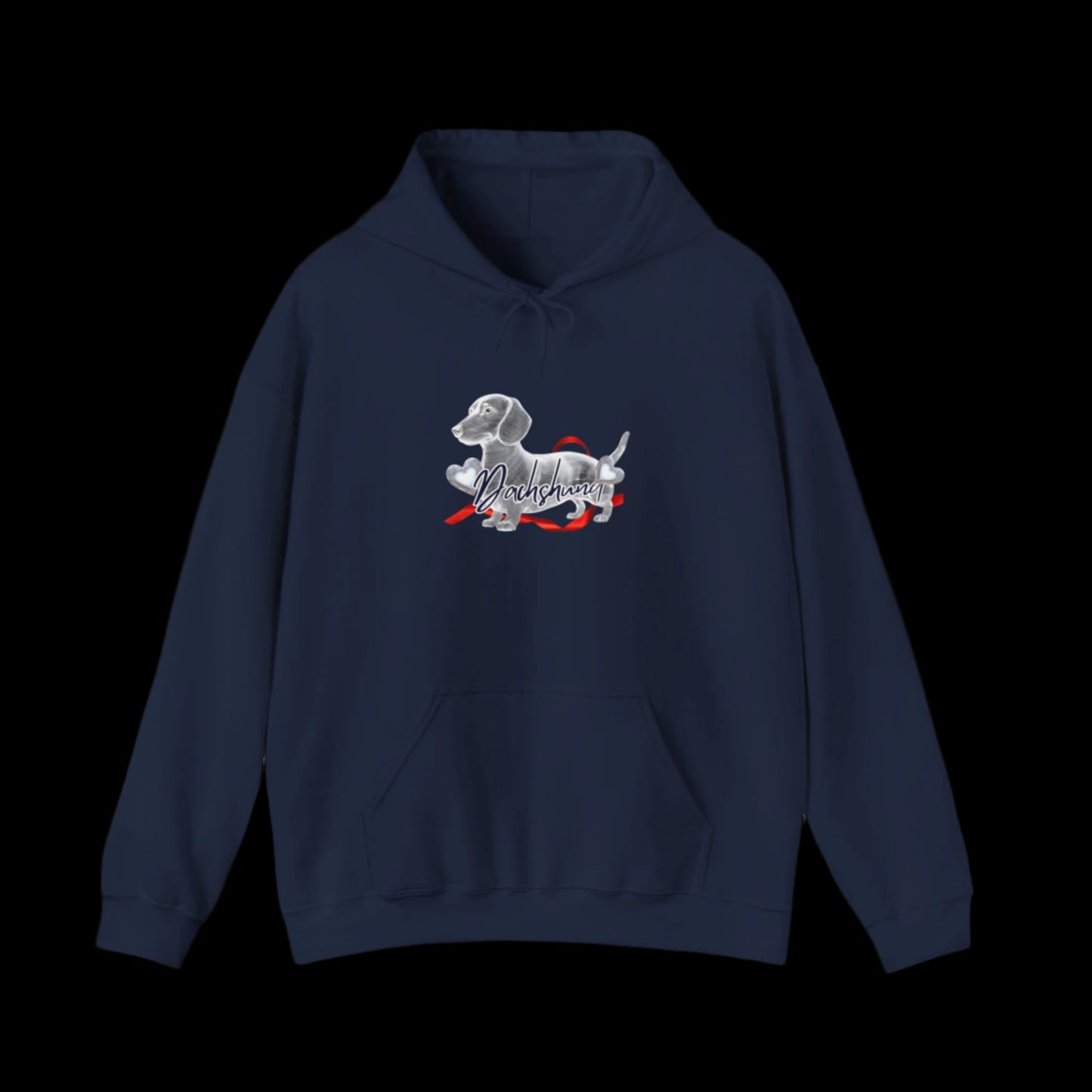 dachshund hoodie sausage dog clothes sweatshirts dark blue
