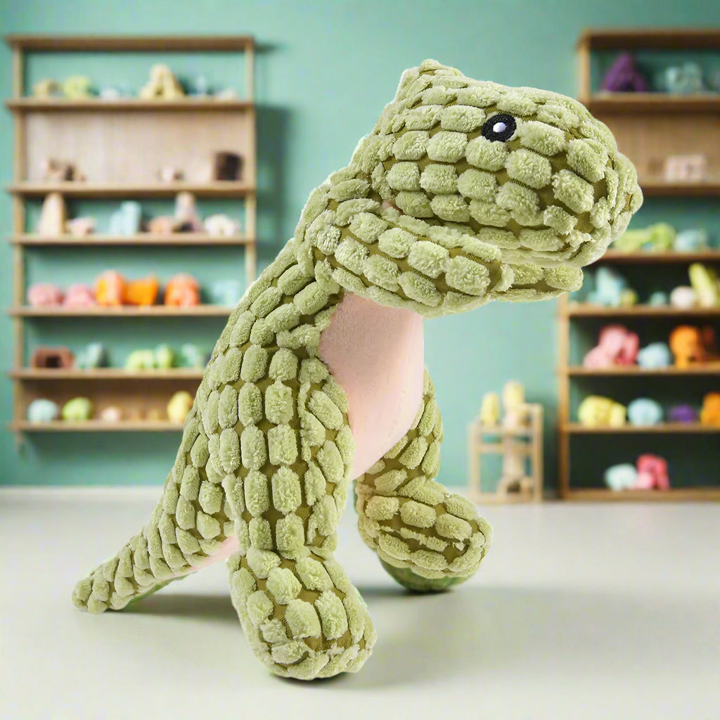 Dinosaur Toy green. - Sniff Waggle And Walk