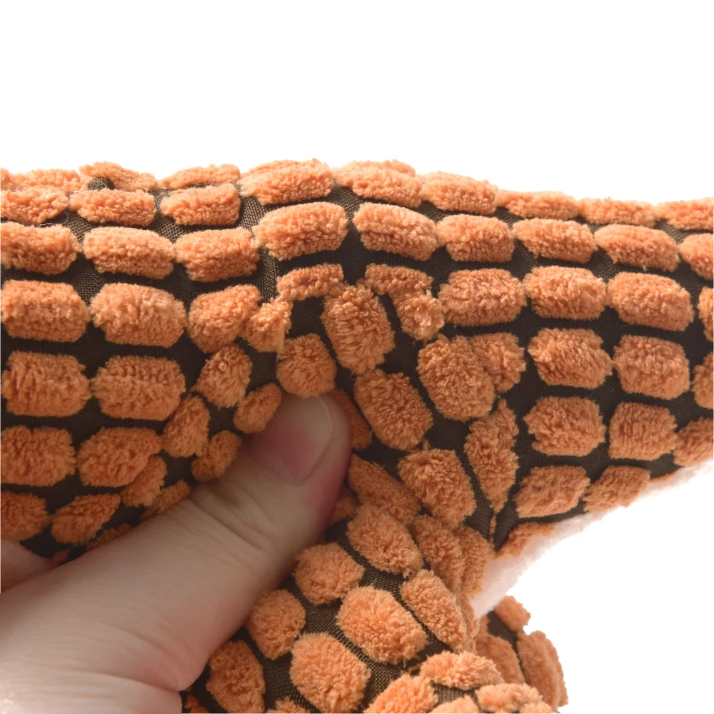 close up of Dinosaur dog Toy. - Sniff Waggle And Walk