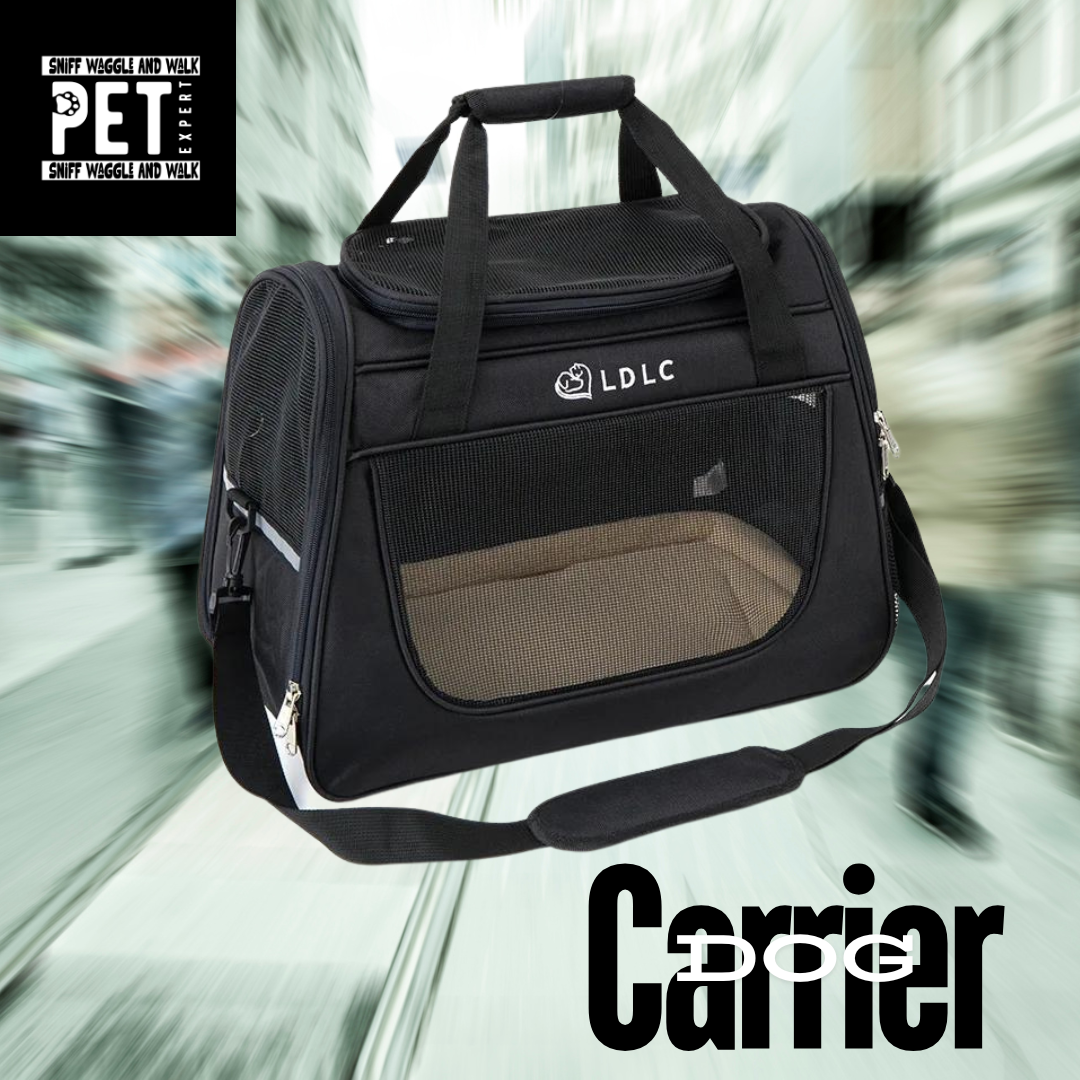 dog carriers bags black qualtity sholder