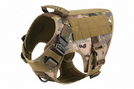 dog harness tactical camo