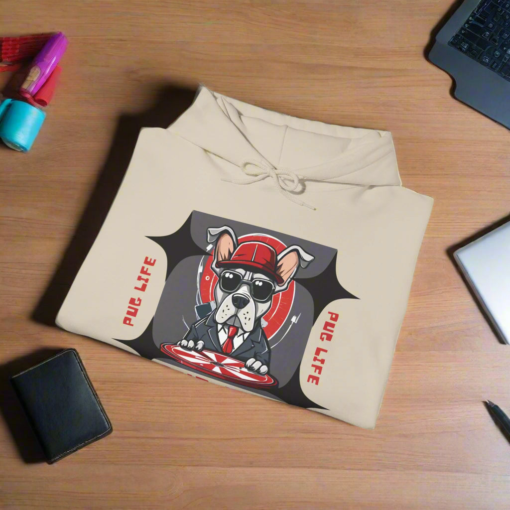 Unisex Heavy Blend™ Hooded Sweatshirt - Sniff Waggle And Walk hooded dog clothes