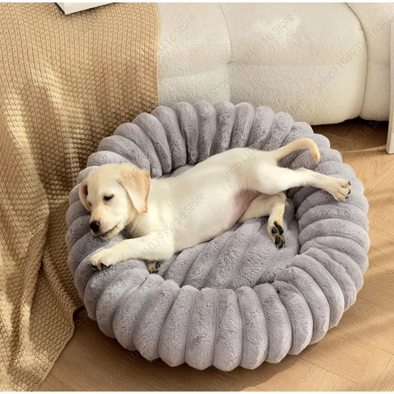luxury dog beds calming
