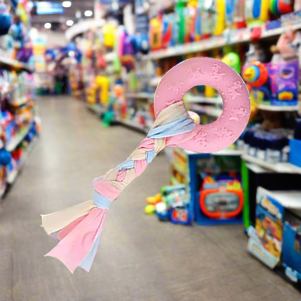 best chew toys for puppies Dog Chew Toy: Pink Rubber Durable Molars Training Toys. - Sniff Waggle And Walk