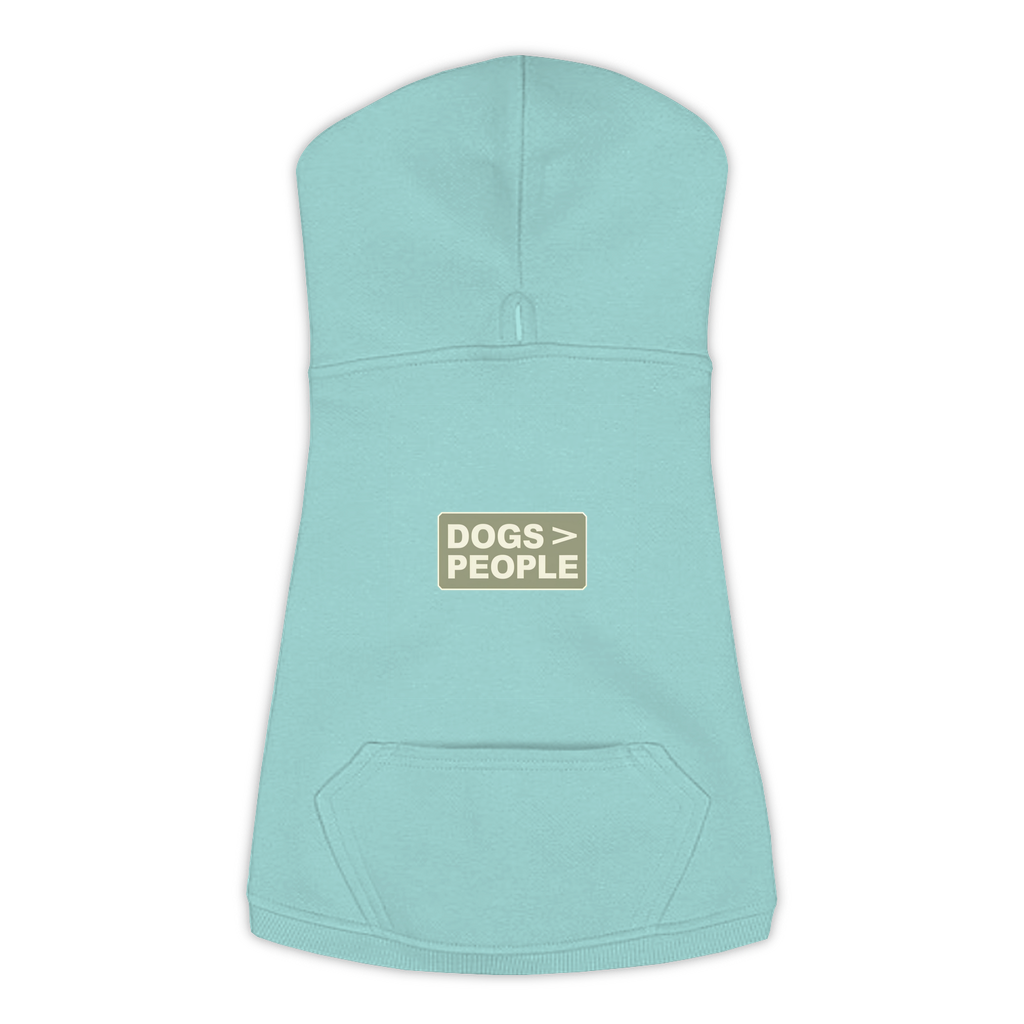 Dogs > People Dog Hoodie — Saltwater, Large Sizes (L-3XL)