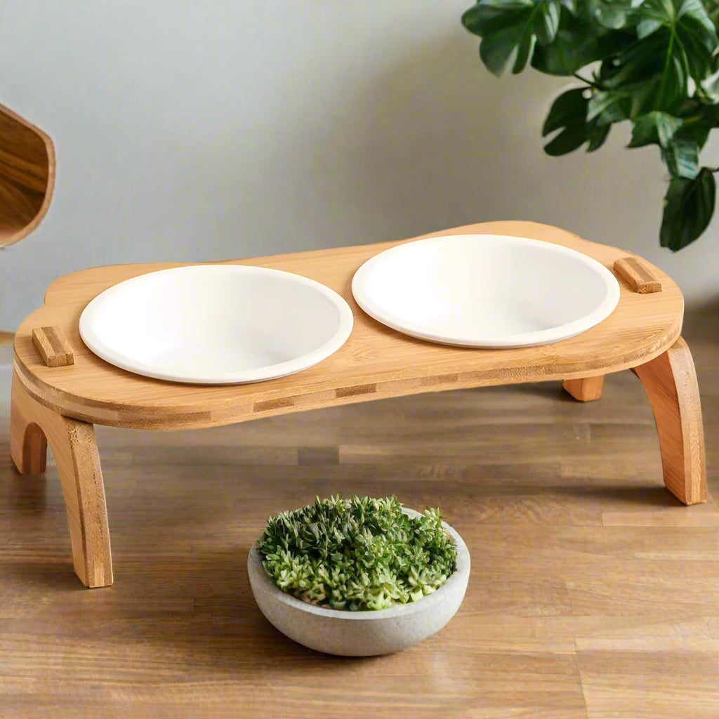 duo diner cat bowl
