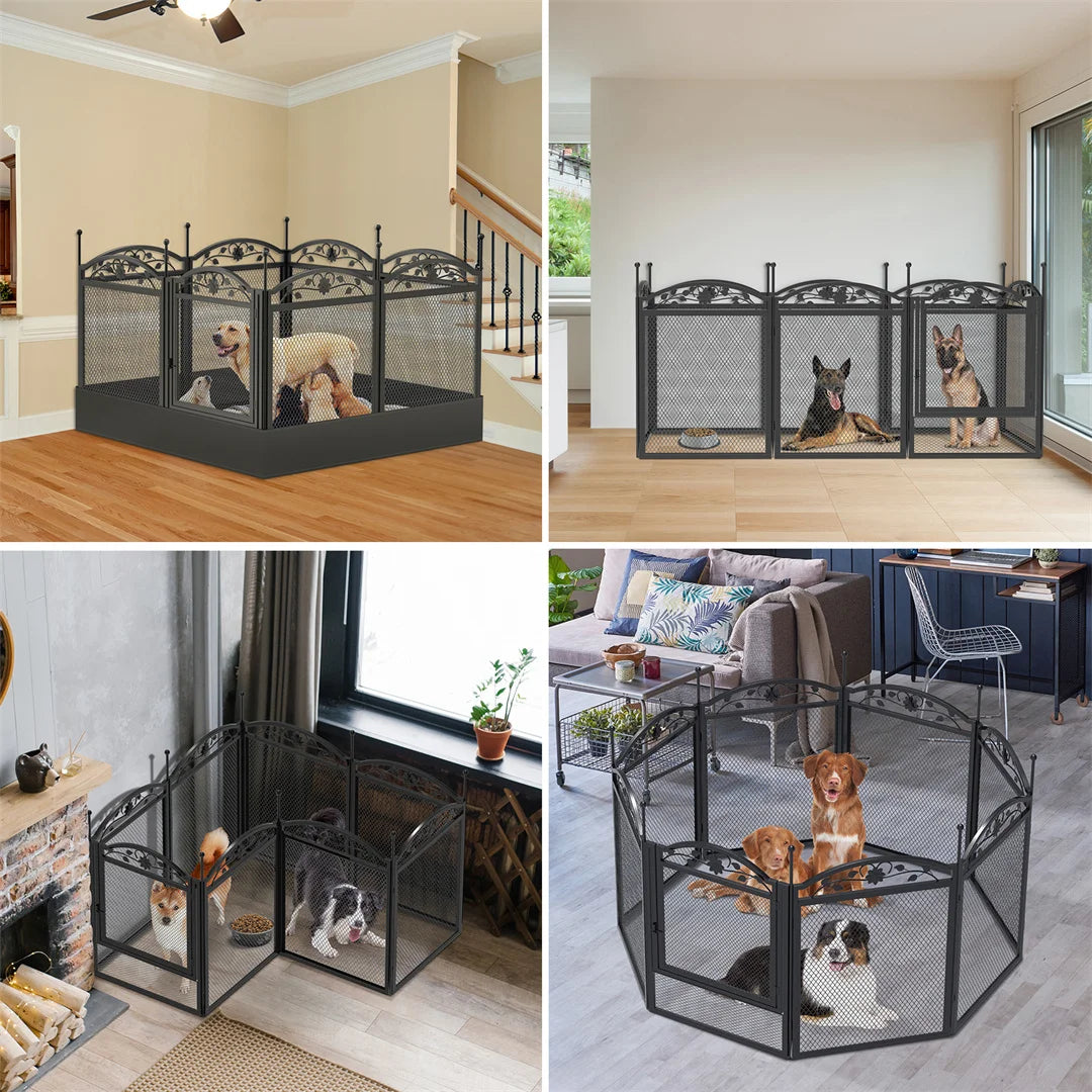 Dog whelping pen for safe indoor or outdoor use