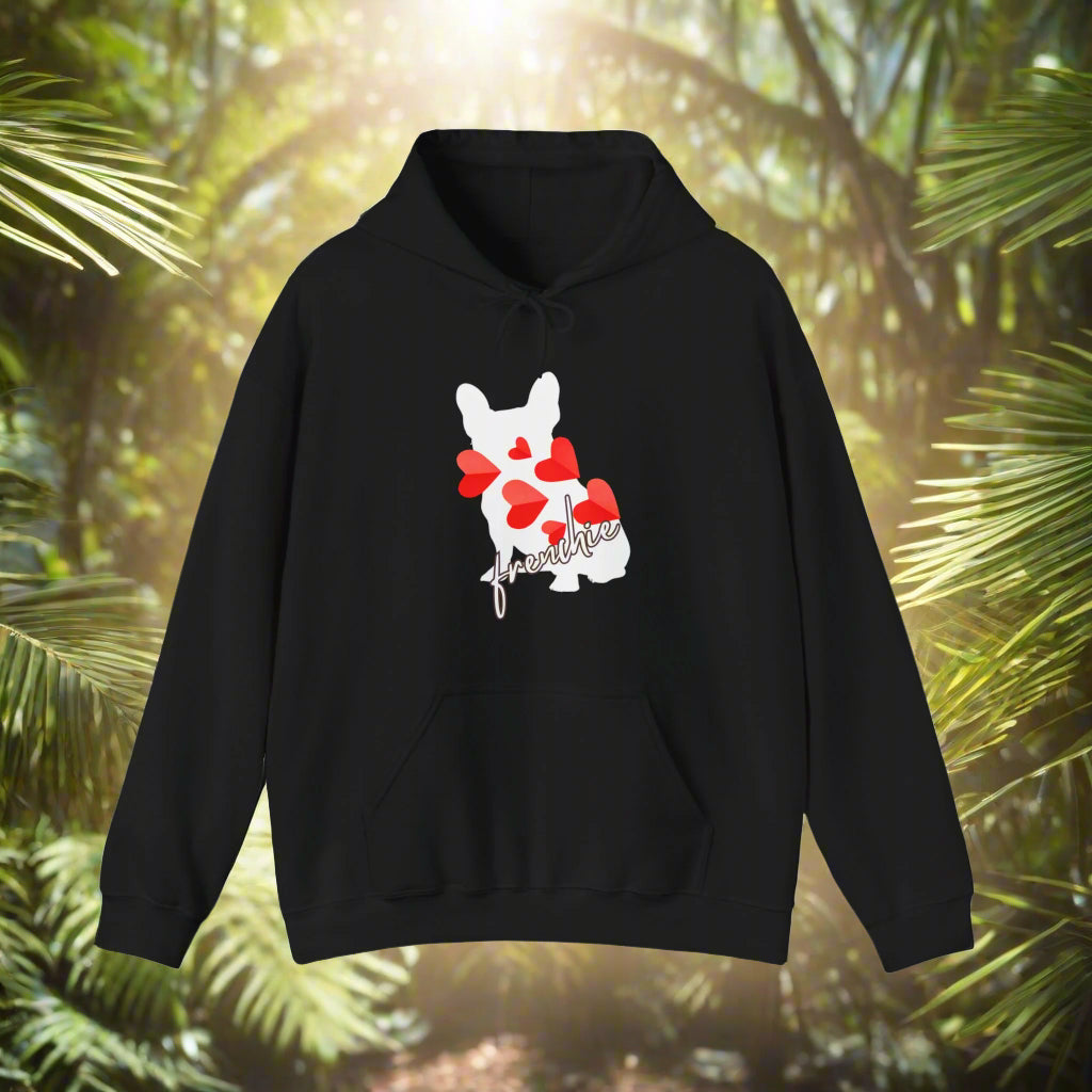 french bulldog dog drenchi hoodie sweatshirt black