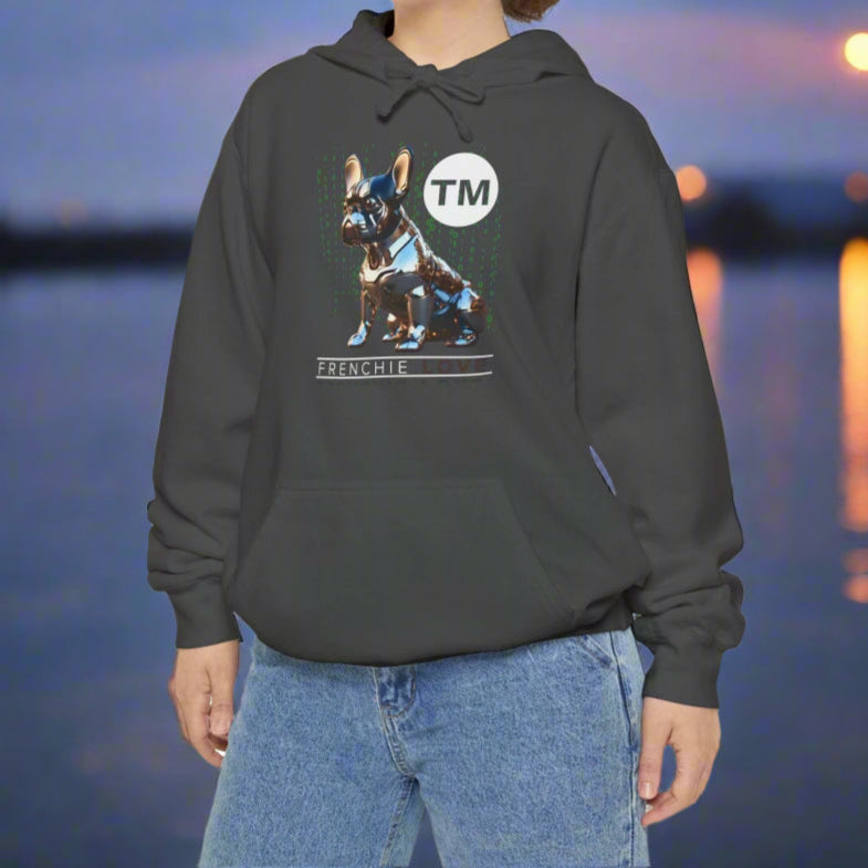 luxury french bulldog hoodie