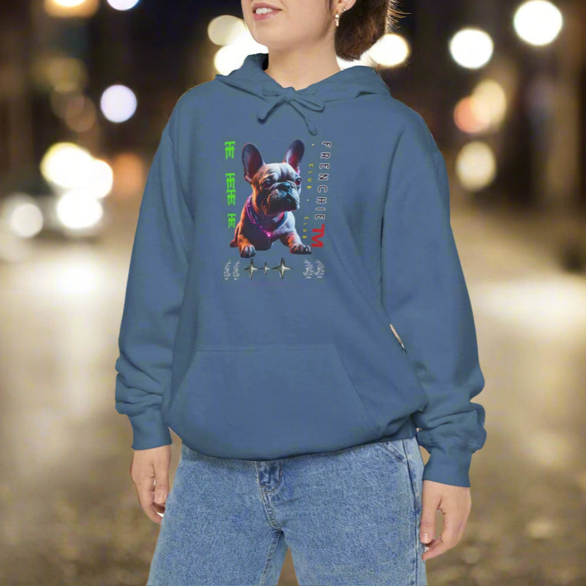 french bulldog luxury hoodie