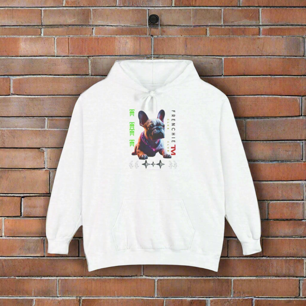 frenchie hoodie french bulldog garment white dog hoodie