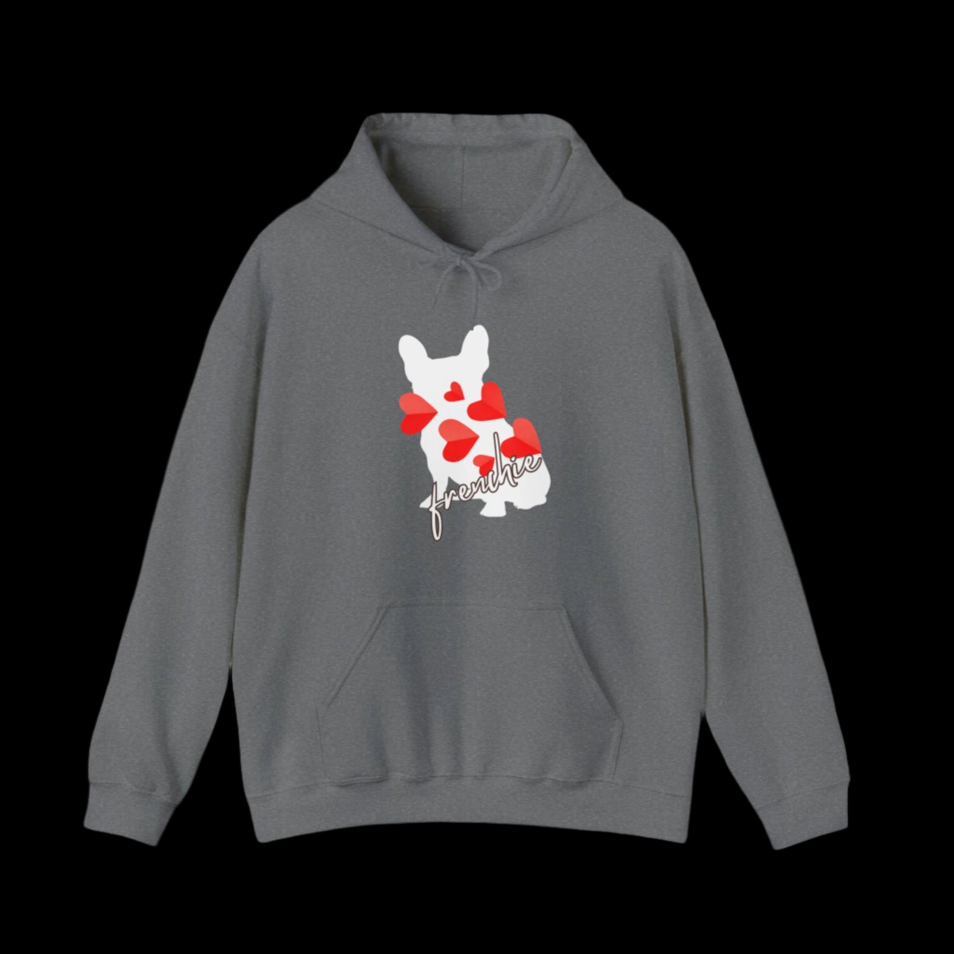 french bulldog dog drenchi hoodie sweatshirt gray 2