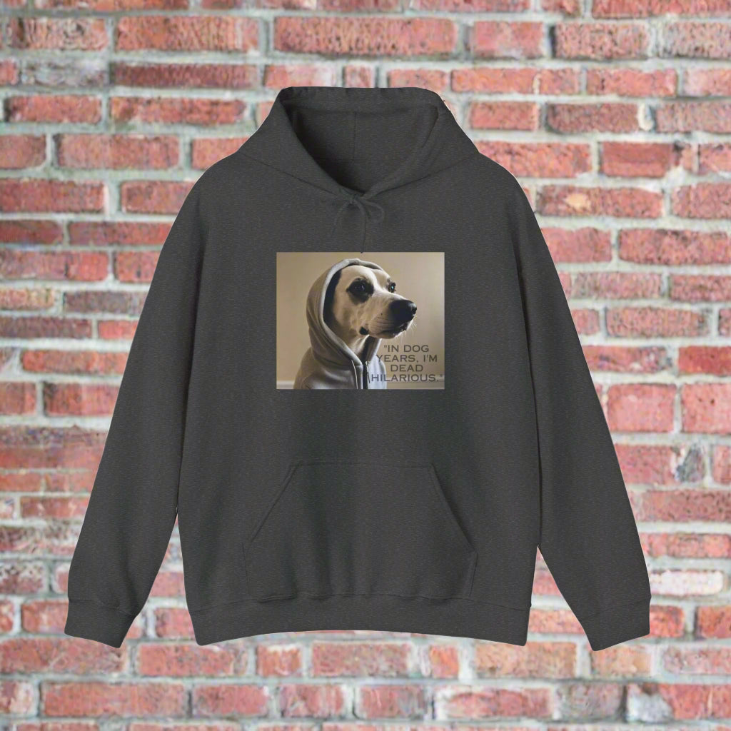 hoodie for dog lovers eco friendly qulaity gray