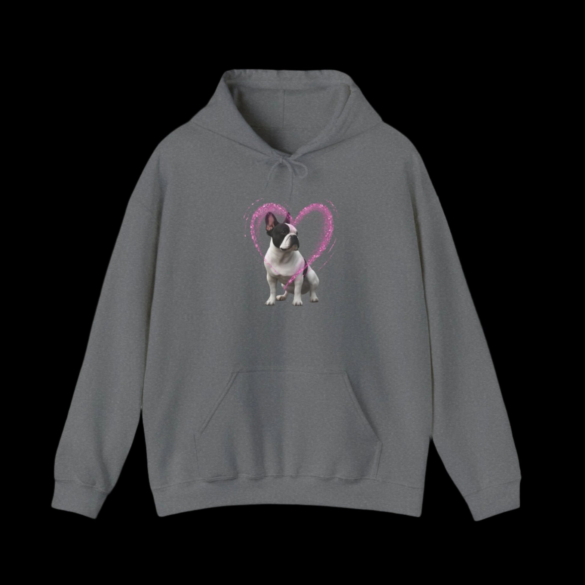 gray french bulldog frenchie clothes best quality hoodies
