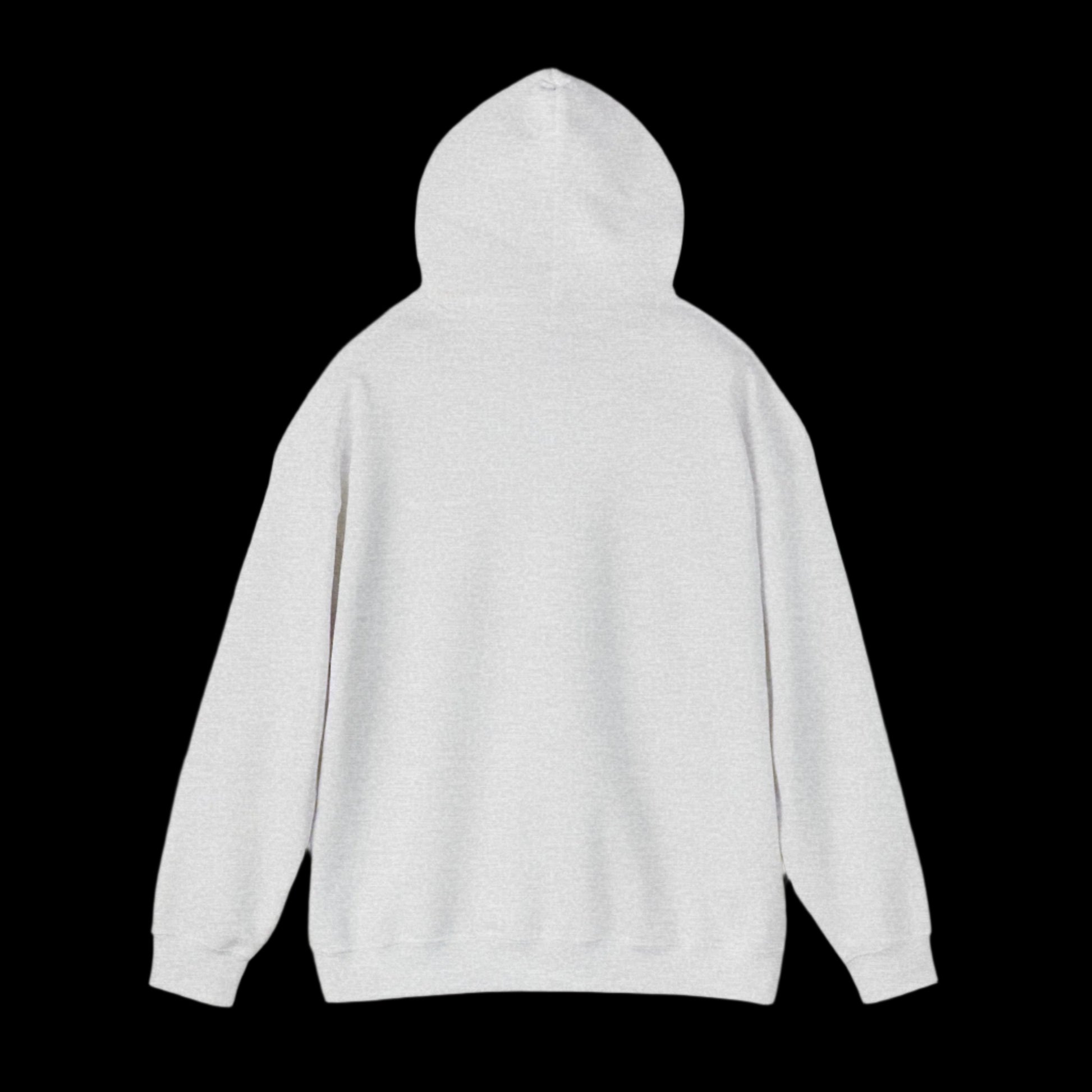 gray hood up view frenchie french bulldog hoodie premium sweatshirt clothes