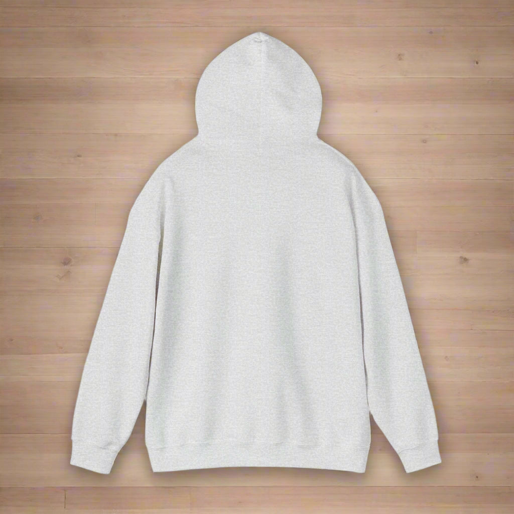 gangster clothes"dog hair dont care" Hooded Sweatshirt - Sniff Waggle And Walk hood up