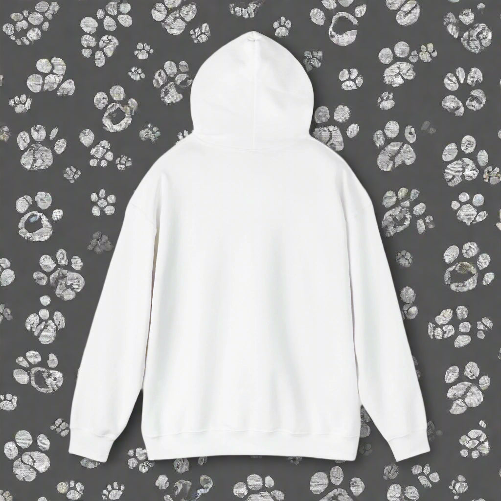 gift idea for dog lovers white hoodie
