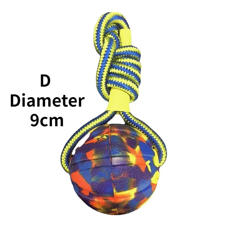 Sniffwagglendwalk Indestructible ball on a rope. - Sniff Waggle And Walk