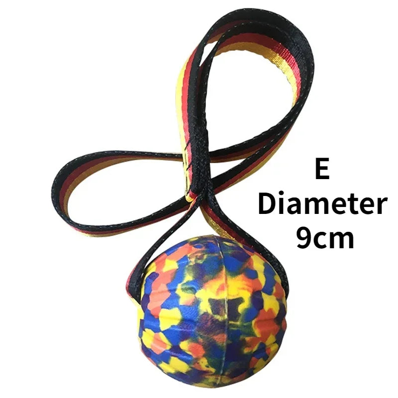 Sniffwagglendwalk Indestructible ball on a rope. - Sniff Waggle And Walk