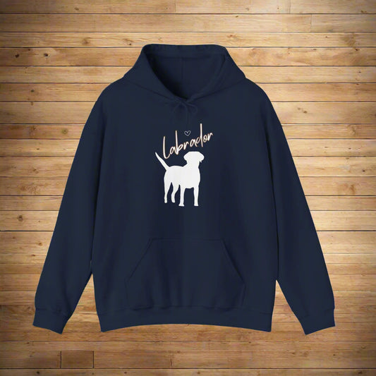 labrador retriever hoodie clothes dog clothing sweatshirt premium blue